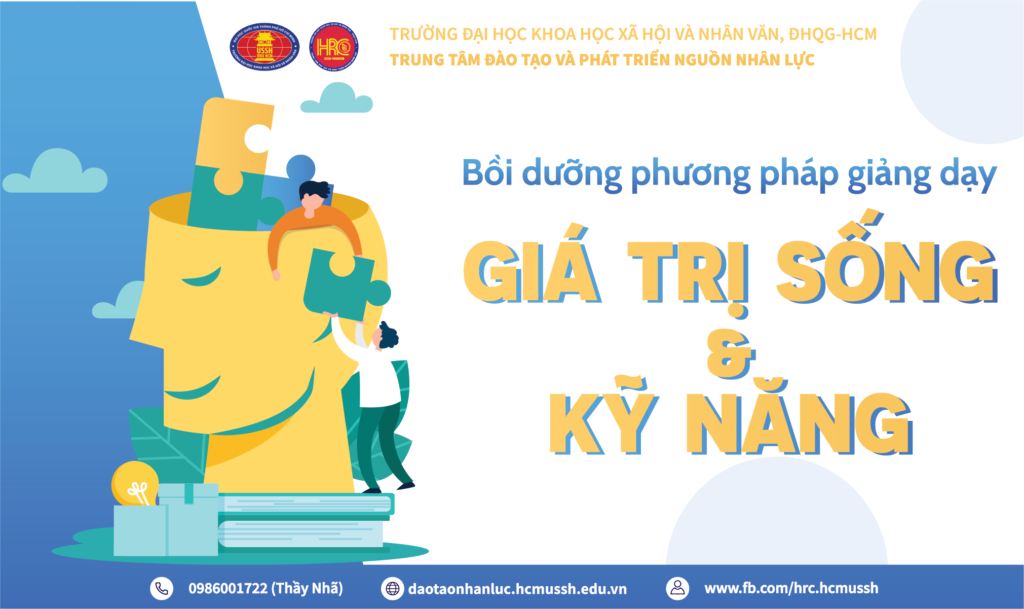 Phương pháp giảng dạy Giá trị sống và Kỹ năng sống (Khóa 13) – Khai giảng 18/9/2023