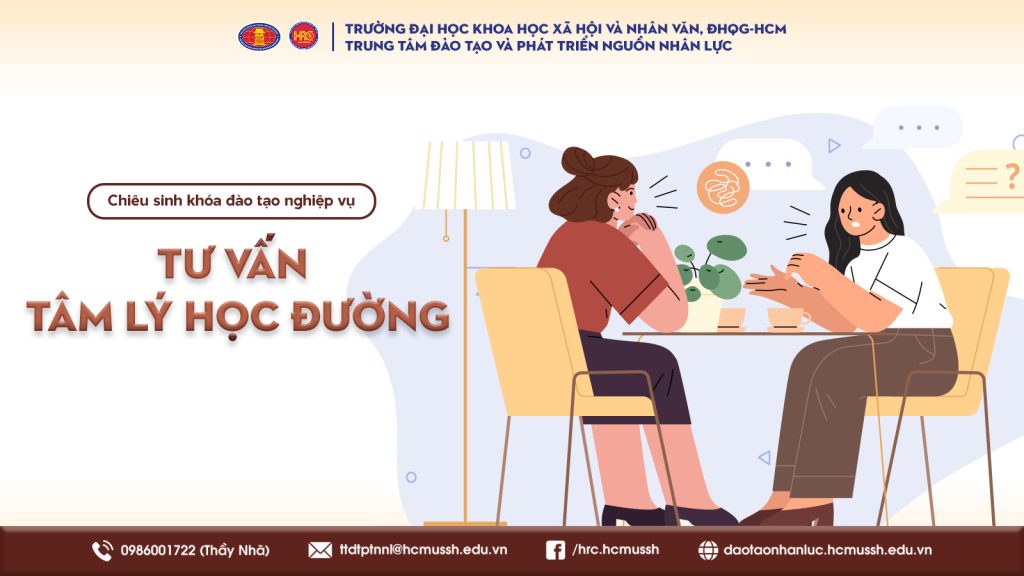Nghiệp vụ Tư vấn tâm lý học đường (Khóa 24) – Khai giảng 26/01/2024
