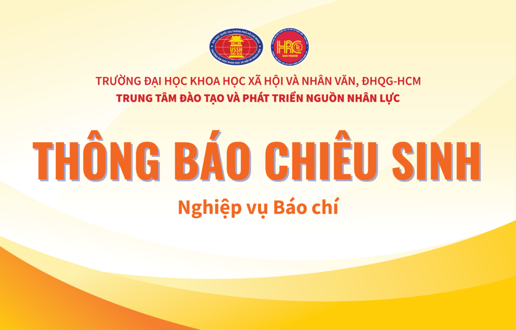 Thông báo về việc chiêu sinh khóa Nghiệp vụ Báo chí năm 2024