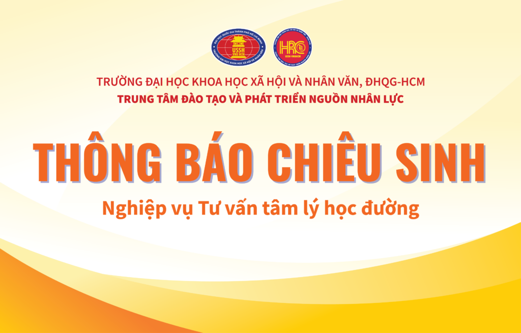 Thông báo về việc chiêu sinh khóa Nghiệp vụ Tư vấn tâm lý học đường năm 2024