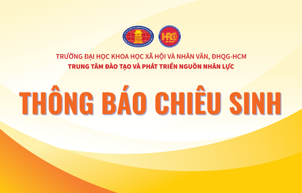 Thông báo chiêu sinh khóa Bồi dưỡng theo tiêu chuẩn chức danh nghề nghiệp giảng viên đại học