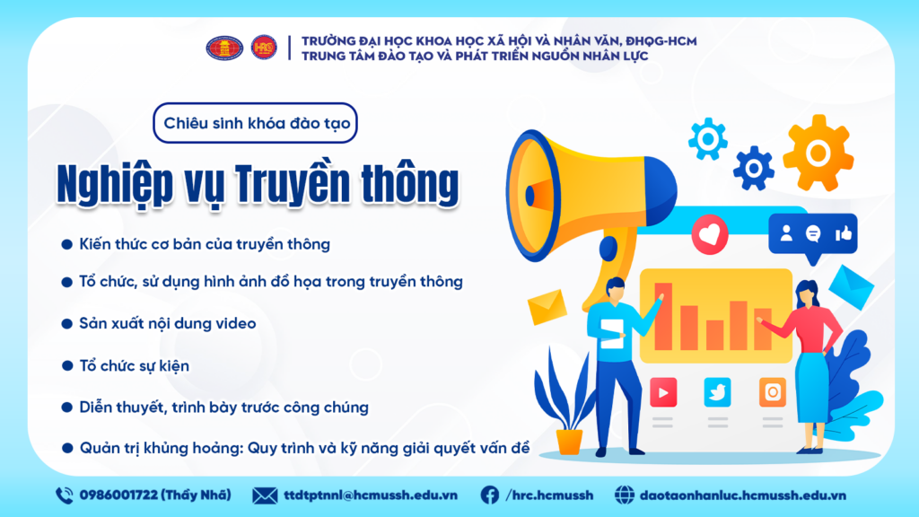 Nghiệp vụ Truyền thông (Khóa 2) – Khai giảng 23/06/2024