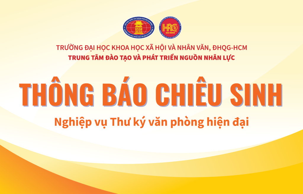 Thông báo về việc chiêu sinh khóa Nghiệp vụ Thư ký văn phòng hiện đại năm 2024
