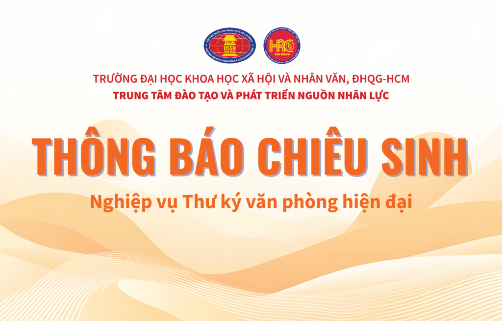 Thông báo về việc chiêu sinh khóa Nghiệp vụ Thư ký văn phòng hiện đại năm 2026