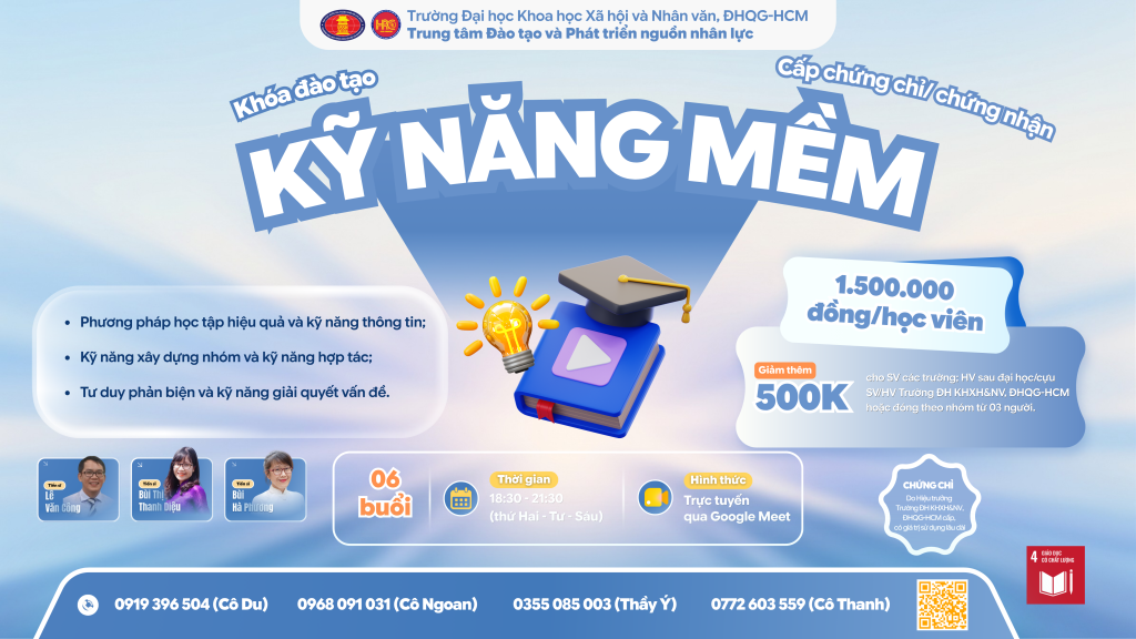 Kỹ năng mềm (Khóa 19) – Học ngày 05/08/2026