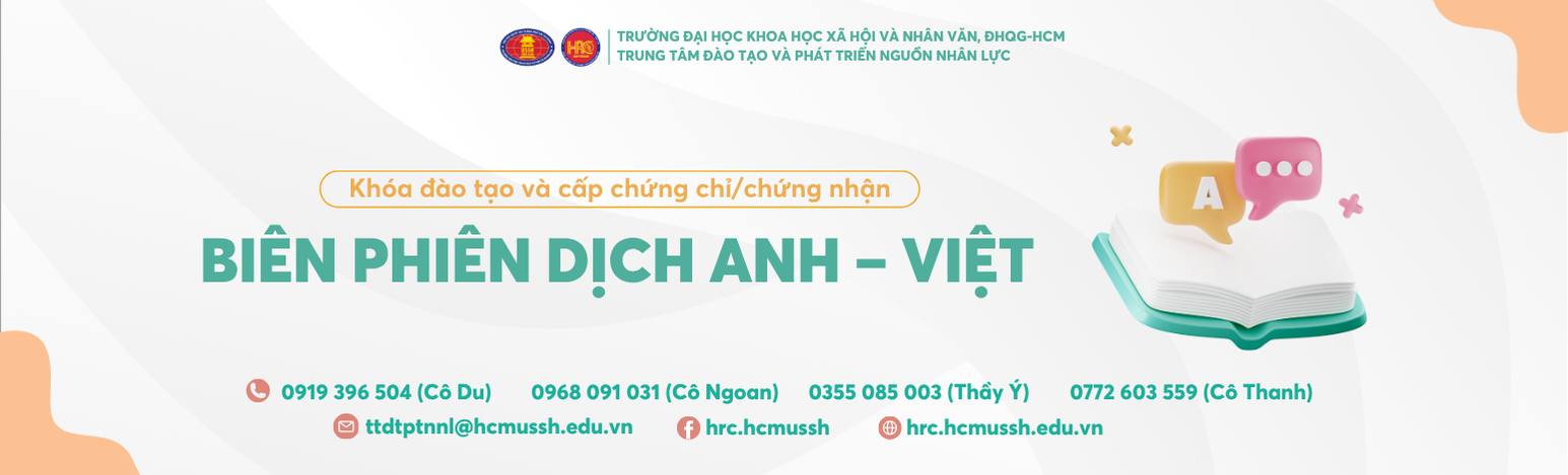Biên phiên dịch Anh - Việt