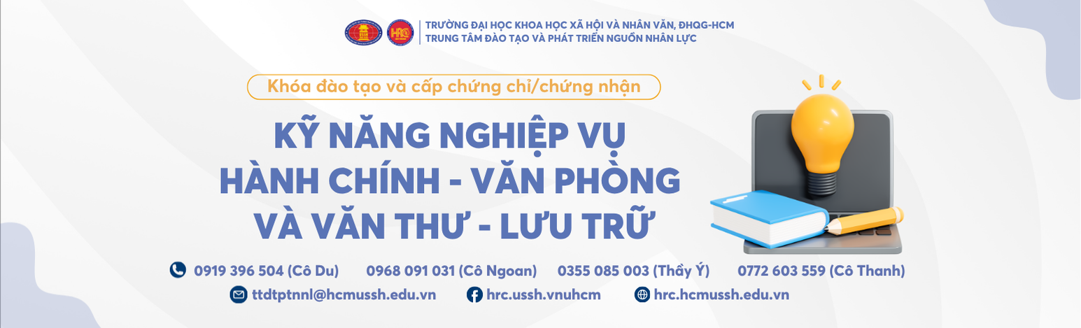 Hành chính - Văn phòng và Văn thư - Lưu trữ