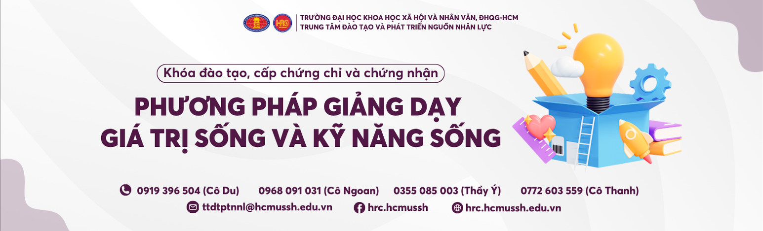 Phương pháp giảng dạy Giá trị sống và Kỹ năng sống