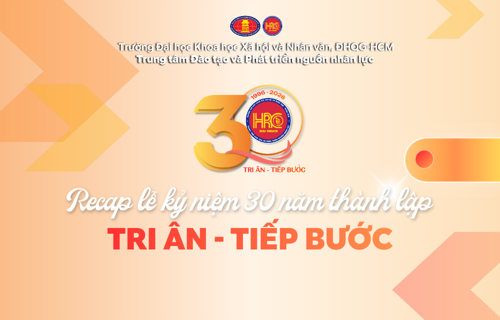 Recap lễ kỷ niệm 30 năm thành lập Trung tâm Đào tạo và Phát triển nguồn nhân lực