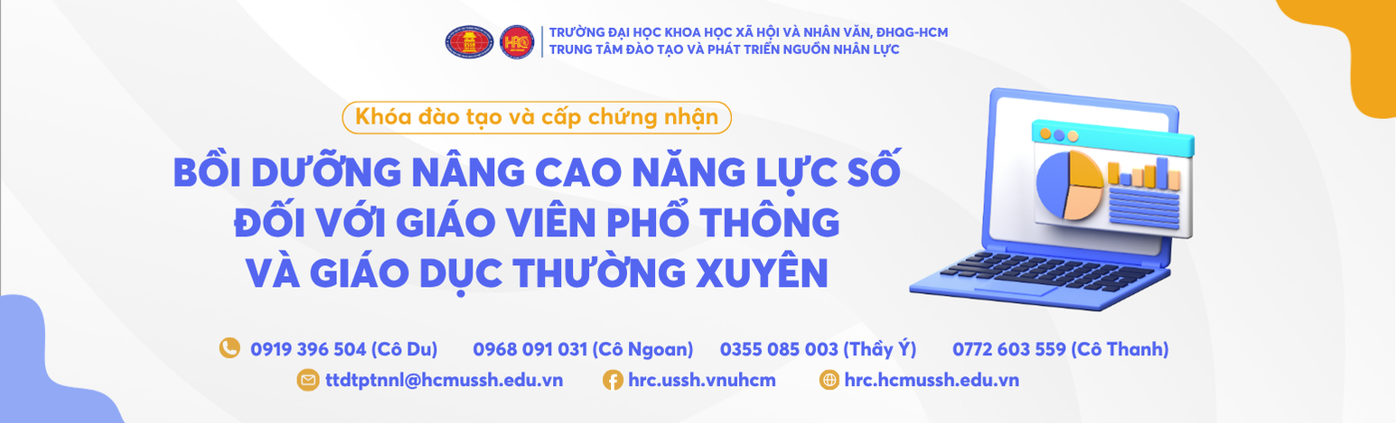 Bồi dưỡng nâng cao năng lực số đối với giáo viên phổ thông và giáo dục thường xuyên