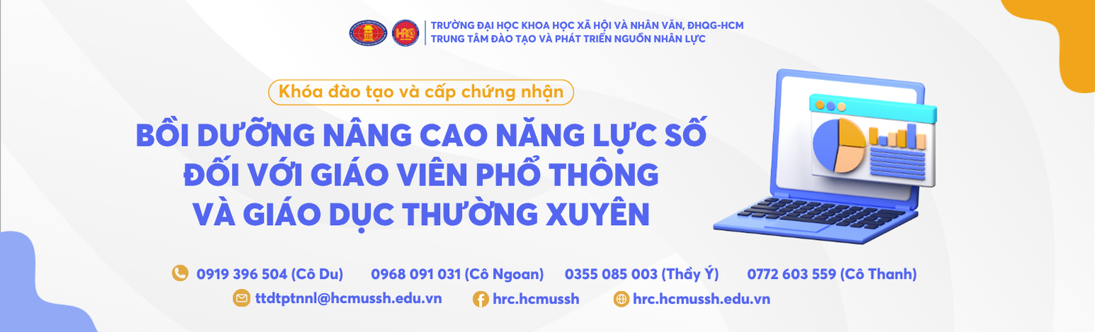 Bồi dưỡng nâng cao năng lực số đối với giáo viên phổ thông và giáo dục thường xuyên