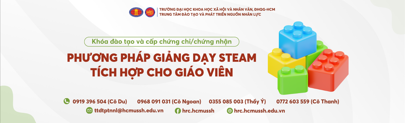 Phương pháp giảng dạy STEAM tích hợp cho giáo viên